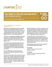 SDG Target 12.3 on Food Loss and Waste: 2023 Progress Report
