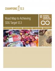 Road Map to Achieving SDG Target 12.3 cover